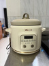 小熊（Bear）電燉鍋 電燉盅 煲湯鍋 燉湯鍋 電砂鍋 煮粥鍋 嬰兒熬粥家用可預約白瓷 2-4人用 DDG-E20M1米黃色2L 曬單實拍圖