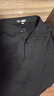 吉普（JEEP）長(zhǎng)袖T恤男士春秋季polo寬松休閑打底衫衣服男裝 黑色 3XL  曬單實(shí)拍圖