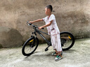 喜德盛青少年山地自行車(chē)2025款北極星PRO鋁合金車(chē)架7速 星空灰 24英寸 曬單實(shí)拍圖