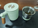 艾曼格（IMOGY）咖啡杯茶水分離保溫杯辦公七夕節(jié)禮物大容量316不銹鋼杯子直飲杯 曬單實拍圖