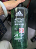 阿迪達斯 （adidas）三合一沐浴露熱情征服源動三件套600ml*3 曬單實拍圖