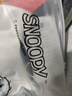 SNOOPY史努比童裝男童套裝兒童速干短袖短褲休閑服夏季薄款清涼透氣衣服 史努比天使大紅 130 曬單實拍圖