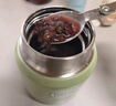 膳魔師（THERMOS）兒童復(fù)古316L不銹鋼寬口保溫燜燒杯燜燒罐帶飯帶餐勺帶提手TCFF 曬單實(shí)拍圖