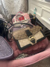 蔻馳（COACH）【官方授權(quán)店】coach女包酒神包腋下手提單肩斜挎包送女友老婆 5509IMRKY卡其色黑色 曬單實拍圖