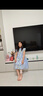 笛莎（DEESHA）童裝女童蘇博聯(lián)名連衣裙2024夏季新款兒童清新國風(fēng)印花棉布旗袍裙 靜謐藍(lán) 150 曬單實(shí)拍圖