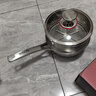 康巴赫（KBH）奶鍋不粘鍋316L不銹鋼奶蒸鍋無涂層輔食鍋三層復底爐灶通用18cm 曬單實拍圖