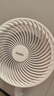 海爾（Haier）空氣循環(huán)扇家用電風(fēng)扇全自動搖頭大風(fēng)量臺式落地扇大暴風(fēng)臥室桌面立式省電加高智能語音遙控電扇 【3D循環(huán)風(fēng)】大風(fēng)力循環(huán)扇HFX-J2352A 曬單實拍圖