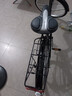 鳳凰（PHOENIX） 通勤自行車男女成人男士中學(xué)生越野城市輕便復(fù)古單車變速山地車 24寸仿捷雅黑 曬單實(shí)拍圖