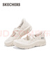 斯凱奇（Skechers）閃穿鞋淺口單鞋女士一腳蹬瑪麗珍透氣平底休閑鞋159286 曬單實(shí)拍圖