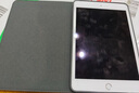 畢亞茲 適用iPad Air2保護(hù)套 iPad6代蘋(píng)果平板電腦保護(hù)后外殼 輕薄防摔 休眠三折皮套男女款 PB13-金剛黑 曬單實(shí)拍圖