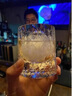 璀璨星河水晶玻璃杯手工雕刻威士忌洋酒杯高檔禮盒套裝送 k9璀璨星河(單只皮質(zhì)禮盒裝) 1只 曬單實拍圖
