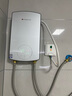 志高（CHIGO）即熱式電熱水器6500W電熱水器小廚寶家用集成洗澡免儲水多功率可調防漏電 銀色 KBR-B65 曬單實拍圖
