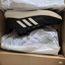 ADIDAS阿迪達斯男女同款透氣舒適網(wǎng)面減震休閑運動(dòng)跑步鞋IH6038 IH6038/一號黑/亮白/符點(diǎn)灰 42 曬單實(shí)拍圖