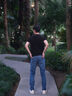 Calvin KleinJeans【涼感】25春夏新款男士休閑通勤ck修身微彈牛仔褲4RAB725 ULN-牛仔淺藍(lán) 32 曬單實(shí)拍圖