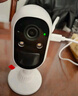 長城無線電池家用攝像頭手機(jī)遠(yuǎn)程監(jiān)控器360度無死角帶全彩夜視全景室內(nèi)外免插電家庭樓道門口可對話 曬單實拍圖