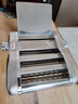 拜杰電動面條機(jī)壓面機(jī)家用全自動一體饸烙機(jī)多功能餛飩皮餃子皮廚房和面機(jī)器切面機(jī)商用搟面機(jī)筱面工具 三刀型【壓面皮+餃子皮+2.5+4/9mm扁面】 優(yōu)質(zhì)不銹鋼丨8檔調(diào)節(jié)丨仿古法制面/澎湃動力 曬單實拍圖
