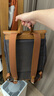 ITOPORCINI BACKPACK系列 商務旅行時尚電腦包女士雙肩包暮棕20L 曬單實拍圖