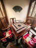詠月紅木家具印尼黑酸枝（學(xué)名：闊葉黃檀）實(shí)木餐桌方型餐桌臺 中式餐桌椅組合 麻將桌 方桌椅組合定I金(付清尾款發(fā)貨) 曬單實(shí)拍圖
