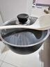 炊大皇（COOKER KING） 不粘鍋炒鍋湯鍋兩件套鍋具套裝電磁爐煤氣灶通用TZ02SW麥飯石色 曬單實(shí)拍圖