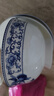 煜乾碗泡面碗米飯碗高腳碗單個家用景德鎮(zhèn)防燙創(chuàng)意骨瓷青花瓷釉中彩 6英寸高腳碗 曬單實拍圖