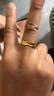 周生生永系列  足金素圈黃金戒指 婚戒對戒男女指環(huán) 78206R計價(jià) 13圈 - 3.99克(含工費100元) 曬單實(shí)拍圖