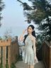 蕓蕁裙子女夏季2025新款法式荷葉邊無袖連衣裙女夏季純欲風(fēng)感收腰短裙 連衣裙[品牌高品質(zhì)現(xiàn)貨速發(fā)] XL [115-125斤] 曬單實(shí)拍圖