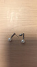 締晶925銀耳環(huán)女生日禮物女生老婆貝珠耳釘情人節(jié)耳墜輕奢2025年新款 曬單實拍圖