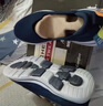 斯凱奇（Skechers）男鞋秋季透氣網(wǎng)面健步鞋輕便一腳蹬運動(dòng)休閑鞋子 CHAR炭灰 43 曬單實(shí)拍圖