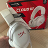 極度未知（HYPERX）Cloud Ⅲ颶風(fēng)3有線 烈焰灰 DTS音效53mm驅(qū)動(dòng)單元電競頭戴式游戲耳機(jī) 適配三角洲行動(dòng) 曬單實(shí)拍圖