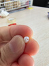 六福珠寶七夕禮物18K金mipearl系列淡水珍珠項(xiàng)鏈 總重約8.94克-玫瑰金色 曬單實(shí)拍圖