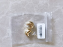AJIDOU阿吉豆耳釘S925銀針輕奢小眾高級(jí)感金豆耳環(huán)耳飾生日禮物送女友 曬單實(shí)拍圖
