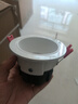 雷士（NVC）筒燈LED防眩筒射燈嵌入式天花燈家用客廳泛光過(guò)道燈玄關(guān)燈服裝店 力薦-【泛光明亮】春華-7W暖白 曬單實(shí)拍圖