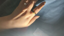 銀想容黃金足金999玫瑰花戒指女轉(zhuǎn)運(yùn)珠520情人節(jié)送女朋友老婆禮物 玫瑰花約0.11g+黑繩戒指 曬單實(shí)拍圖