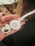 TAFN適用于蘋(píng)果AirTag追蹤器保護(hù)套兒童定位神器老人寵物定位防丟器鑰匙扣一體硅膠保護(hù)套書(shū)包項(xiàng)圈掛扣 白色AirTag保護(hù)套 曬單實(shí)拍圖
