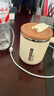 美廚（maxcook）316不銹鋼馬克杯水杯 保溫杯子帶蓋咖啡燕麥早餐茶杯450ml 焦糖棕 曬單實拍圖