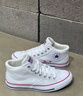 匡威（Converse）官方 莫爾登All Star男女板鞋中幫帆布小白鞋A00812C A00812C 37.5 曬單實拍圖