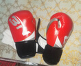 BN FIGHT拳擊手套 兒童散打拳套小孩透氣拳套散打沙包手套 紅色 6 OZ 曬單實(shí)拍圖