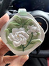 展香枝梔子花車(chē)載香薰掛件新款車(chē)用高檔香片桂花持久留香汽車(chē)內香氛擺件 【單片裝】山野梔子 曬單實(shí)拍圖