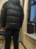 黑冰戶外登山徒步輕量羽絨服 男款800蓬鵝絨羽絨服 【老款清】 FAF8531黑色 2XL 曬單實(shí)拍圖