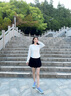 斯凱奇（Skechers）女鞋秋季緩震健步鞋厚底增高休閑運(yùn)動(dòng)鞋跑步鞋125641 灰色/淡紫色/GYLV 37 曬單實(shí)拍圖