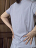 靜韻【深睡衣70】超柔軟涼感情侶睡衣女夏款短袖防螨家居服套裝男 曬單實拍圖