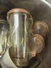 奶爸爸（Nicepapa）翻蓋吸管奶瓶一歲以上大寶寶300ml斷奶奶瓶寬口徑耐摔PPSU吸管杯 曬單實(shí)拍圖