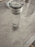 水宜生玻璃杯雙層隔熱泡茶杯純鈦高檔水晶杯耐高溫杯子防燙商務(wù)富氫水杯 弱堿玻璃杯 380ml 曬單實(shí)拍圖