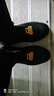 斯凱奇（Skechers）閃穿鞋slipins2025夏新款男鞋一腳蹬通勤商務(wù)休閑黑色皮鞋 全黑色/BBK 42.5 曬單實(shí)拍圖