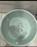 MR洗臉盆52cm洗澡盆塑料盆特大盆臉盆宿舍洗衣盆兒童嬰兒寵物洗腳盆 曬單實(shí)拍圖