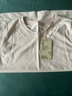 無印良品（MUJI）女式 天竺編織 無袖T恤 上衣打底衫女款內(nèi)搭背心 坎肩 25年夏季 灰色 M (160/84A) 曬單實(shí)拍圖