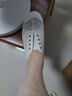 斯凱奇（Skechers）女平底鞋夏季季網(wǎng)面蕾絲透氣鞋子女士時(shí)尚低幫113821 乳白色/OFWT 36.5 曬單實(shí)拍圖