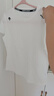 DESCENTE迪桑特WOMEN’S TRAINING系列女士TOUGH面料短袖T恤 WT-Brilliant White L (170/88A) 曬單實(shí)拍圖
