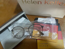 海倫凱勒（HELEN KELLER）可鹽可甜近視眼鏡時(shí)尚百搭減齡顯白眼鏡清透高級感鏡框男女H9214 1.56防藍(lán)光鏡片套餐（200度內(nèi)） 曬單實(shí)拍圖