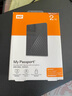 西部數(shù)據(jù)（WD）2TB 移動硬盤 USB3.0 My Passport隨行版2.5英寸 黑 機械硬盤 筆記本電腦外接 大容量加密存儲 曬單實拍圖